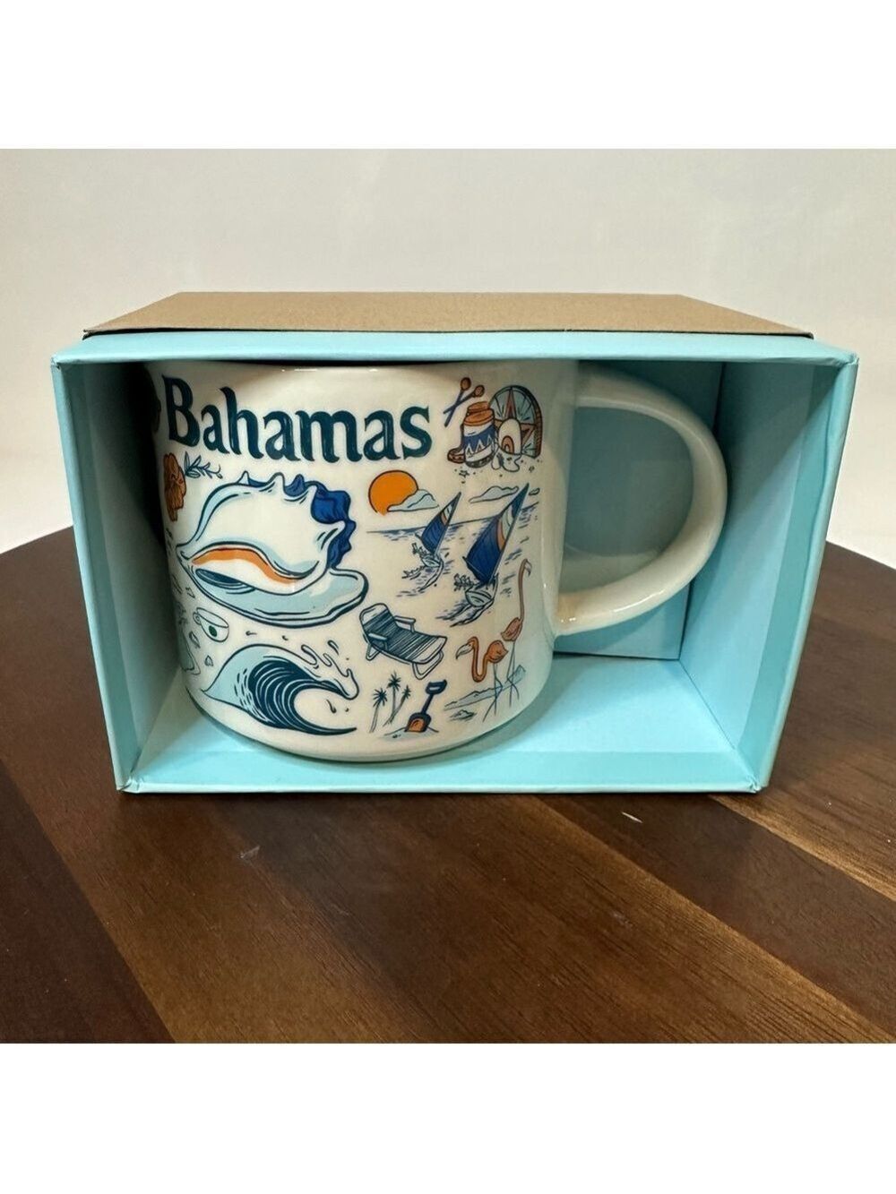 New Starbucks "Been There Series" Bahamas 14oz Mug